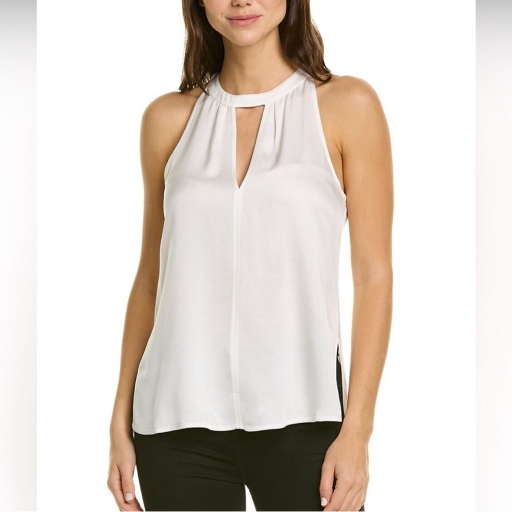 ALC Moran Keyhole Blouse in Ivory Size 8
